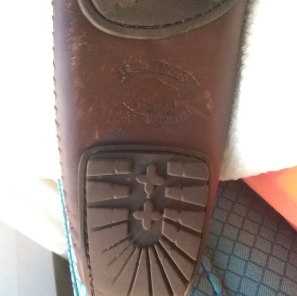 H.S.TRASK GENUINE HANDSEWN SLIP-ONS - SIZE 11 M - Picture 4 of 16